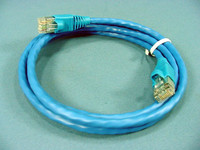 Leviton Blue 5' Cat 6+ Extreme Ethernet LAN Patch Cord Cable Cat6 Plus 5 Ft 62460-5L