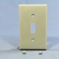 Eagle Gray Standard 1-Gang Unbreakable Toggle Switch Cover Wall Plate Switchplate 5134GY