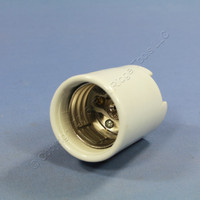 Leviton Mogul Porcelain HID Lamp Holder High Pressure Sodium Light Socket w/ Quick-Connect Tabs 8756-QC