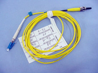 2M Leviton Fiber Optic Single-Mode Simplex Patch Cable Cord ST LC UPC UPSTL-S02