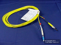 5M Leviton Fiber Optic Singlemode Simplex Patch Cable Cord SM ST LC PC PCSTL-S05