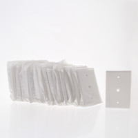 25 Leviton Ivory MIDWAY 1-Gang Phone Radio Cable Wallplates .312" Opening 80513-I