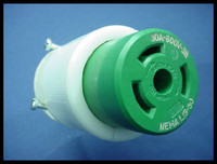 New Leviton Twist Turn Locking Plug Connector NEMA L13-30R 30A 3� 600V 71330-C