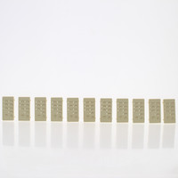 10 Leviton BLANK Ivory Face Plate Color Change Kits For Decora 6-Scene Controller DCK6S-BI