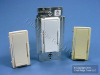 Leviton White Ivory Lt Alm Vizia 1000W/VA Dimmer Switch
