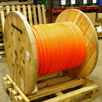 1860ft AFL Single-Unit 24-Fiber Plenum MM CPC Circular Premise Fiber Optic Cable