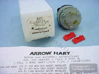 Arrow Hart Crouse Twist Turn Locking Connector Power Plug Non-NEMA 30A 480V 6372