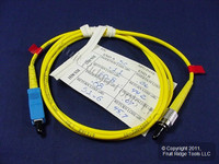 1M Fiber Optic Single-Mode Simplex Patch Cable Cord SM ST FC PC Polish PCSCF-S01
