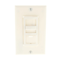 Leviton Light Almond Illumatech Quiet Fan Control Color Change Conversion Kit Preset IPQFK-T