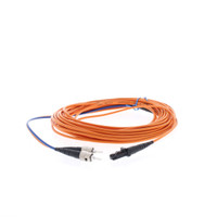 10M Leviton Fiber Optic Multi-Mode Duplex Patch Cable Cord MT-RJ ST 498MT-M10
