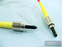 3M Leviton Fiber Optic Singlemode Simplex Patch Cable Cord FC FC PC SM PCSFC-S03