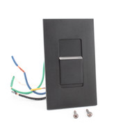 Leviton Black Monet Slide Ceiling Fan Speed Control 120V 7.5A MNF07-1LE