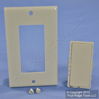 New Leviton Gray Color Change Kit for Mural Mosaic DHC Dimmer Switch DRKDD-1LG