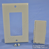 New Leviton Gray Color Change Kit for Mural Mosaic DHC Dimmer Switch DRKDD-1LG