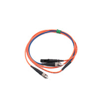 New 1M Leviton Fiber Optic Multi-Mode Duplex Patch Cable Cord MT-RJ ST 498MT-M01