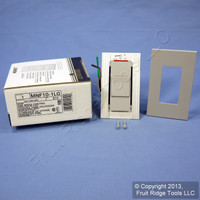 Leviton Gray Monet Slide Ceiling Fan Speed Control 120V 10A MNF10-1LG