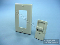 Leviton Gray Illumatech Quiet Fan Control Color Change Conversion Kit INQFK-G