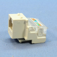 Cooper Aspire Desert Sand Cat5e Snap-In Modular Jack 110 Style 8-Position 9557DS