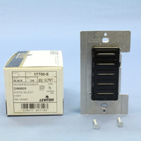 Leviton Decora MicroDim 4-Scene ON/OFF Preset Black Scene Selector Controller 5-Key 17700-E