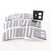 30 Leviton Brown Switch Plate Receptacle Outlet Cover Wallplates Switchplates 85005