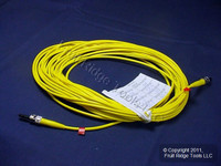 10M Leviton Fiber Optic Singlemode Simplex Patch Cable Cord ST ST PC PCSST-S10