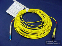 10M Leviton Fiber Optic Single-Mode Simplex Patch Cable Cord FC LC PC PCSFL-S10