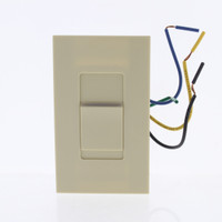 Leviton Ivory Monet Slide Light Dimmer Switch 600W Incandescent MNI06-1LI