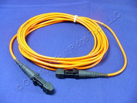 3M Leviton Fiber Optic Patch Cable Cord MT-RJ 62.5 Micron MT-RJ Duplex Multimode 62DMJ-M03
