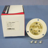 Cooper Locking Flanged Inlet Twist Lock Plug NEMA L12-20P 20A 480V 3? L1220FI