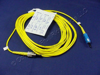 5M Leviton Fiber Optic Singlemode Simplex Patch Cable Cord SC FC SPCSPSCF-S05