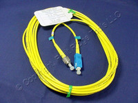 5M Leviton Fiber Optic Single-Mode Simplex Patch Cable Cord SC FC UPC UPSCF-S05