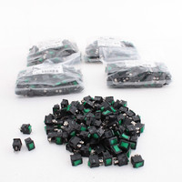 500 Leviton Green Pilot Light Illuminated Mini Rocker Panel Switches ON/OFF Micro MR001