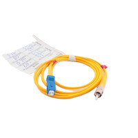 1M Leviton Fiber Optic Singlemode Simplex Patch Cable Cord ST SC PC SM PCSCT-S01