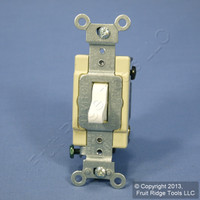Leviton White COMMERCIAL 4-Way Toggle Wall Light Switch 20A CSB4-2W