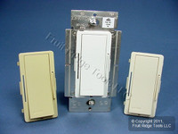 Leviton White/Ivory/Light Almond Vizia Light Dimmer Switch Hi-Lume Eco-10 Fluorescent 8A 120V VZH08-1LZ