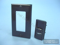 Leviton Black Color Change Conversion Kit for Illumatech Dimmer Switch IPKIT-E
