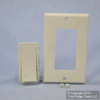 Leviton Gray Color Change Kit for Unlight Vizia Coordinating Dimmer VZKIT-CDG