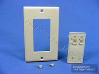 Leviton Ivory Color Conversion Kit for Two-Address DHC Dimmer Controller DCK2D-I