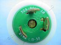 10 Leviton L13-30 Turn Locking Plugs Twist Lock NEMA L13-30P 30A 600V 3Ø 71330-P
