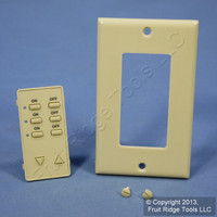 Leviton Ivory Color Conversion Kit for Three-Address DHC Dimmer Controller DCK3D-I