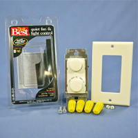 Do It Best Almond QUIET Ceiling Fan Speed Control & Dimmer Switch 300W 1.5W 557757