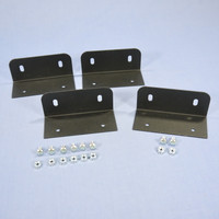 4 Leviton Structured Media Center Versatile Panel Mounting Steel Brackets 47602-BKE