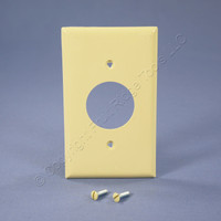 Eagle Ivory Standard 1-Gang 1.406" Thermoplastic UNBREAKABLE Single Receptacle Wallplate Outlet Cover 5131V
