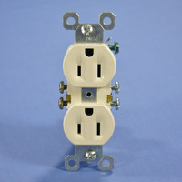 Pass & Seymour Light Almond Receptacle Outlet 15A Trademaster3232-LA