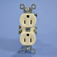 Pass & Seymour Light Almond Receptacle Outlet 15A Trademaster 3232-LA