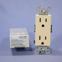 Leviton Ivory Decora Receptacle Duplex Outlet NEMA 5-15R 15A 125V 5328-I Boxed