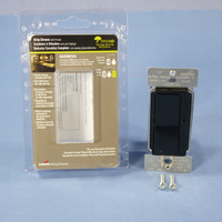 Cooper Black Single-Pole & Multi-Way Decorator Slide Dimmer 600W 120V DI06P-BK-K