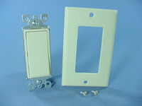 Do It Best Residential Ivory Decorator 3-Way Rocker Wall Light Switch 15A 529878