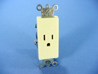 Leviton Ivory Decora COMMERCIAL Receptacle Outlet NEMA 5-15R 15A Bulk 16241-I
