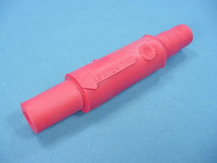 New Leviton Red Cam-Type Plug Insulating Sleeves Female ECT 15 Series 15SDF-48R
